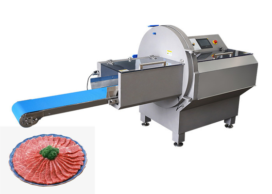 Rebanadora 4.84KW de la carne del ODM de la cortadora de la porción congelada grande industrial de la carne