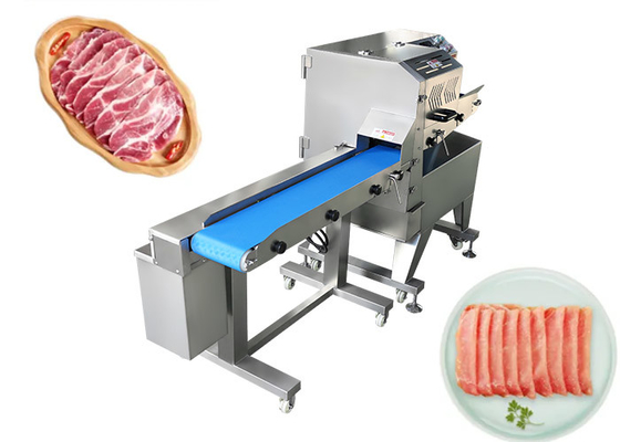 Cortadora cocinada automática cocida de la salchicha de bacon de la carne de la cortadora de la carne de vaca del cerdo