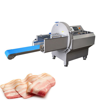 Industrial JY-25K cortadora de carne de tocino y máquina de control de porciones para la porción precisa y el corte