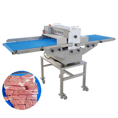 Máquina para cortar carne de cerdo fresco en cubos para el productor de alimentos