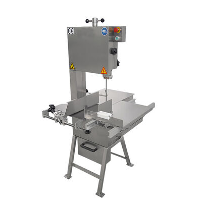 JY-350 Industrial Meat Bone Saw Machine with SUS 304 Stainless Steel Construction 1000-2000kg/h Capacity and CE Certification