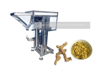 Jengibre del acero inoxidable que taja la máquina de la amoladora con la capacidad 800KG/H
