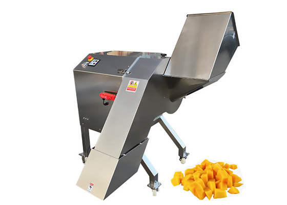 3000kg/h dan fruto los plátanos del equipo de proceso que cortan la máquina de corte en cuadritos de la piña