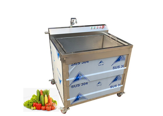 SUS vegetal modificado para requisitos particulares 304 de la lavadora 300kg/h de la fruta 60Hz