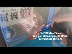 JY-25K cortadora de carne congelada y máquina de control de porciones