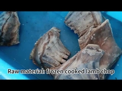 JYD-2550 Máquina automática de corte de carne de cerdo con salida de cinta transportadora