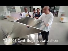 Máquina centrífuga de trituración de patatas 1000 kg/h para procesadores de alimentos