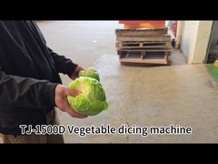 Máquina de cortar verduras y repollo tridimensional de alto rendimiento 1000 kg/h