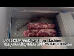 Máquina cortadora de carne industrial multipropósito para cortar carne de res congelada con grosor ajustable