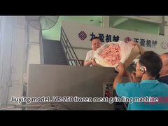 Máquina de moler de carne congelada de trabajo pesado JYR-250 para procesamiento industrial de carne