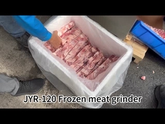 JYR-120 Molinilla industrial de carne congelada de 1000 kg/h para uso comercial